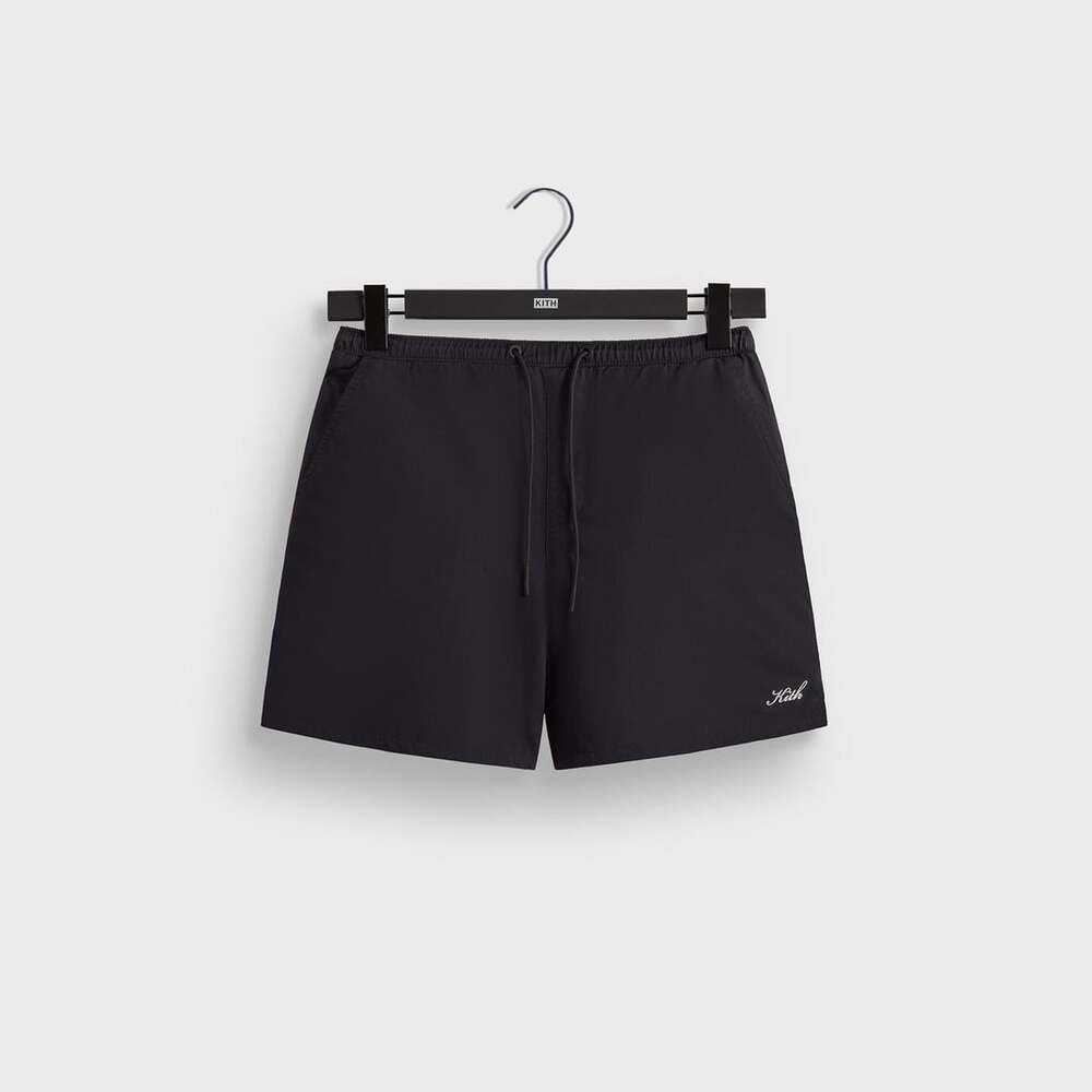 Kith Active Short Size L Black Drawstring Shorts